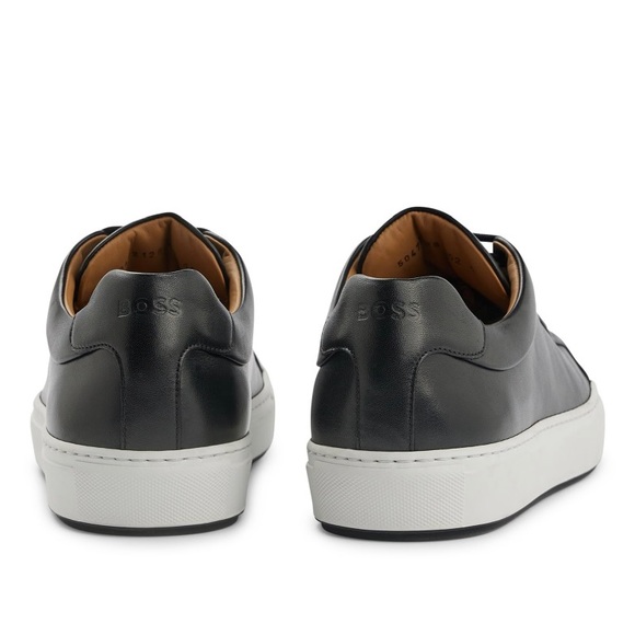 Hugo Boss White Leather Men Sneaker